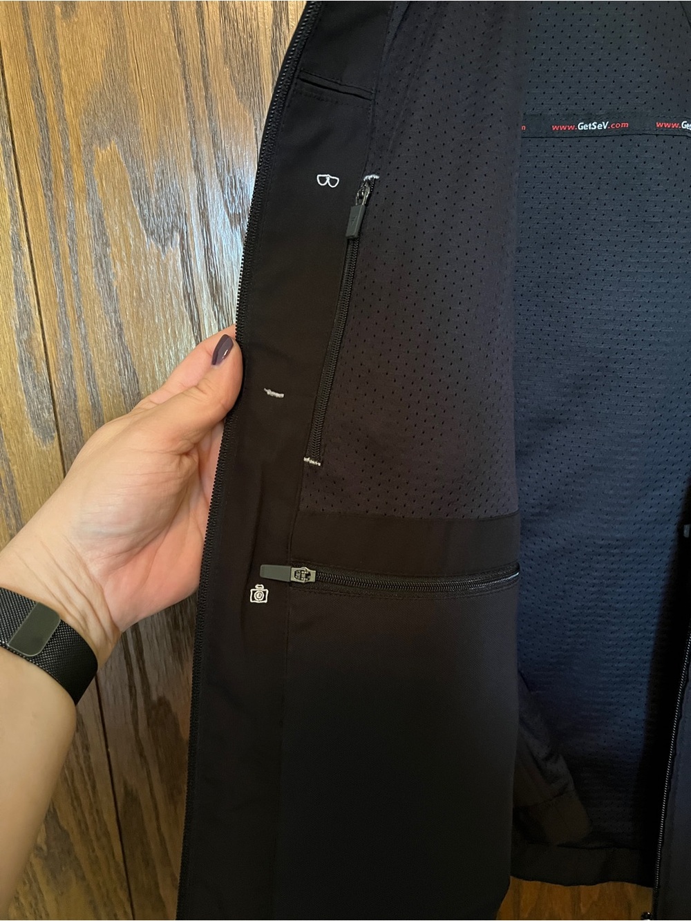 ScotteVest Women's Black RFID Travel Vest - Size L - Picture 5 of 8